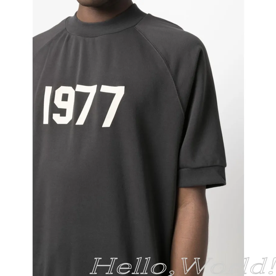 FEAR OF GOD  |Crew Neck Sweat Street Style Plain Cotton Short Sleeves