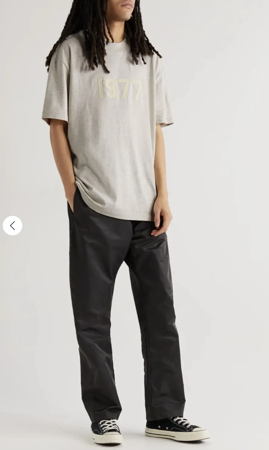 FEAR OF GOD  |Crew Neck Unisex Street Style Plain Short Sleeves Logo