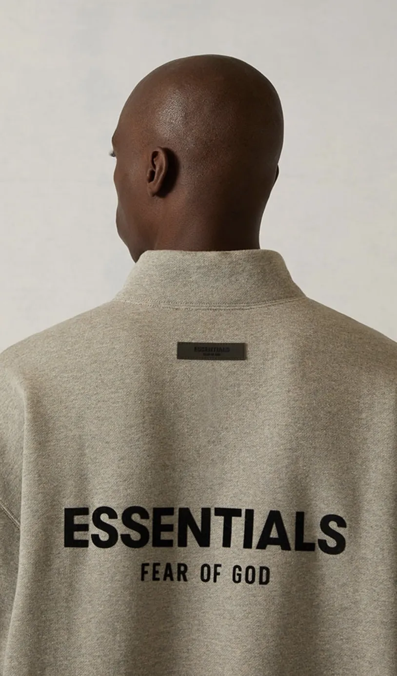 FEAR OF GOD  |Street Style Long Sleeves Plain Logo Sweatshirts