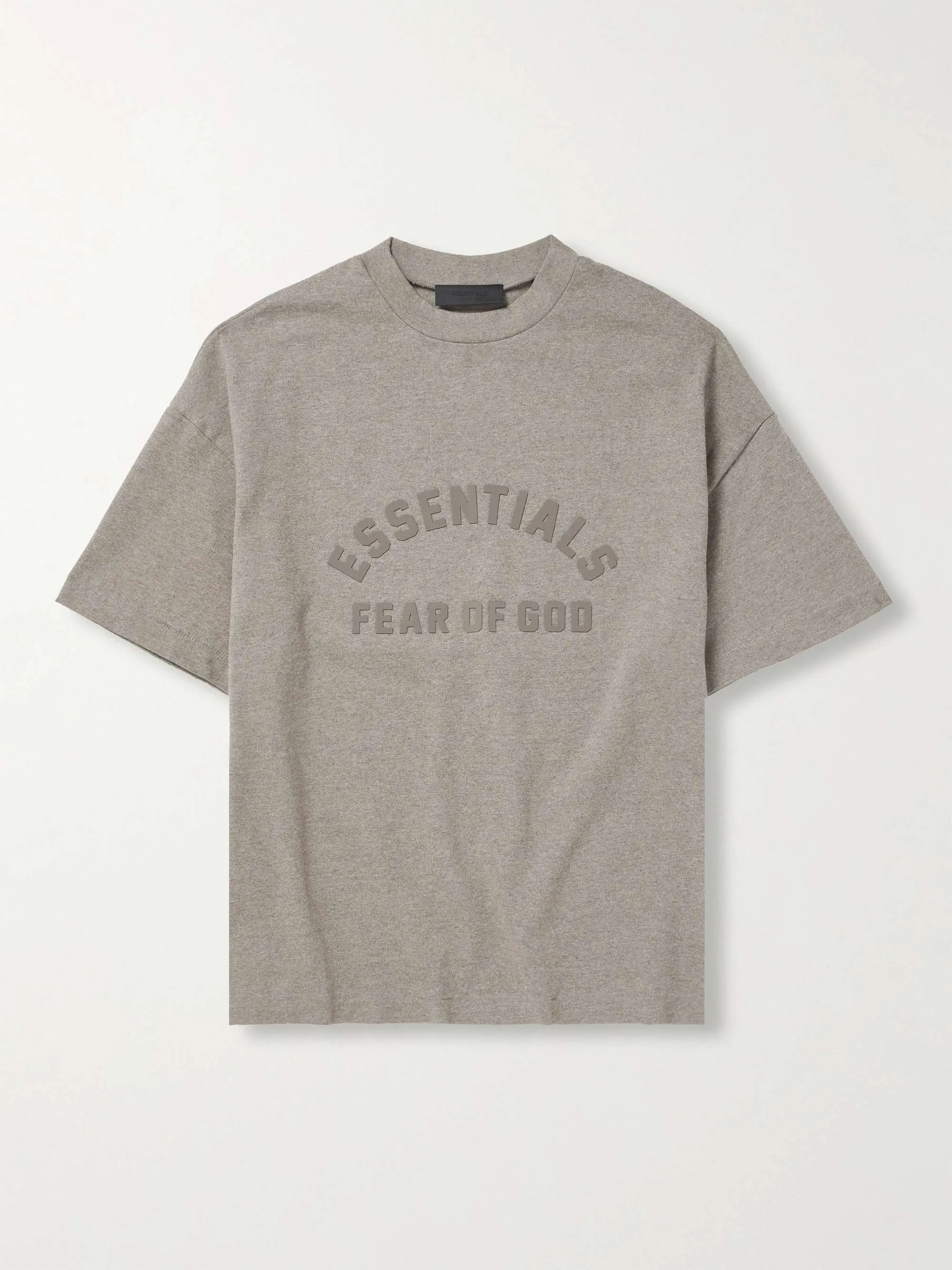 FEAR OF GOD  |Street Style Plain Cotton Short Sleeves Logo T-Shirts