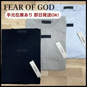 FEAR OF GOD  |Street Style Plain T-Shirts