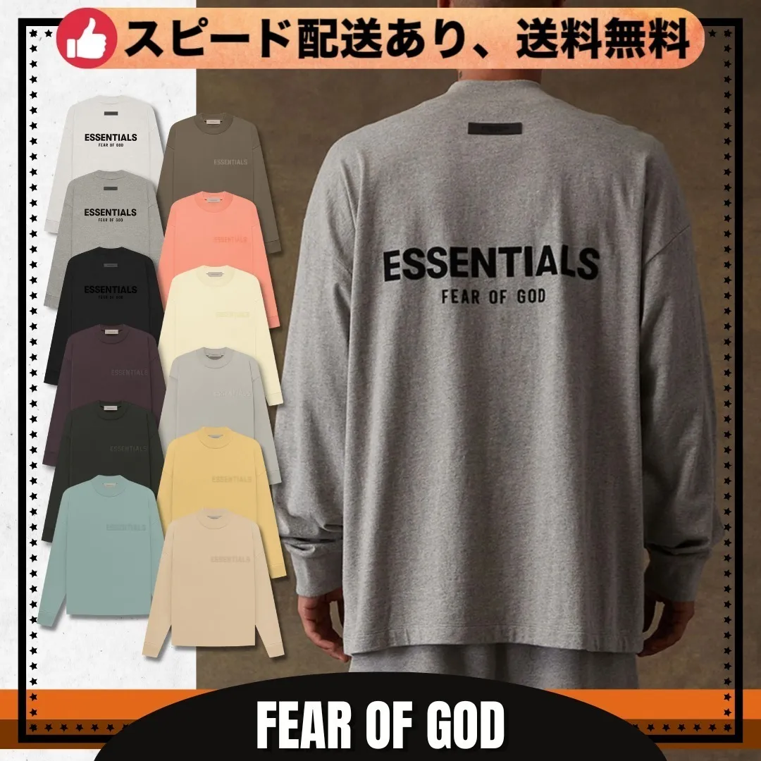 FEAR OF GOD  |Unisex Street Style Collaboration Oversized T-Shirts