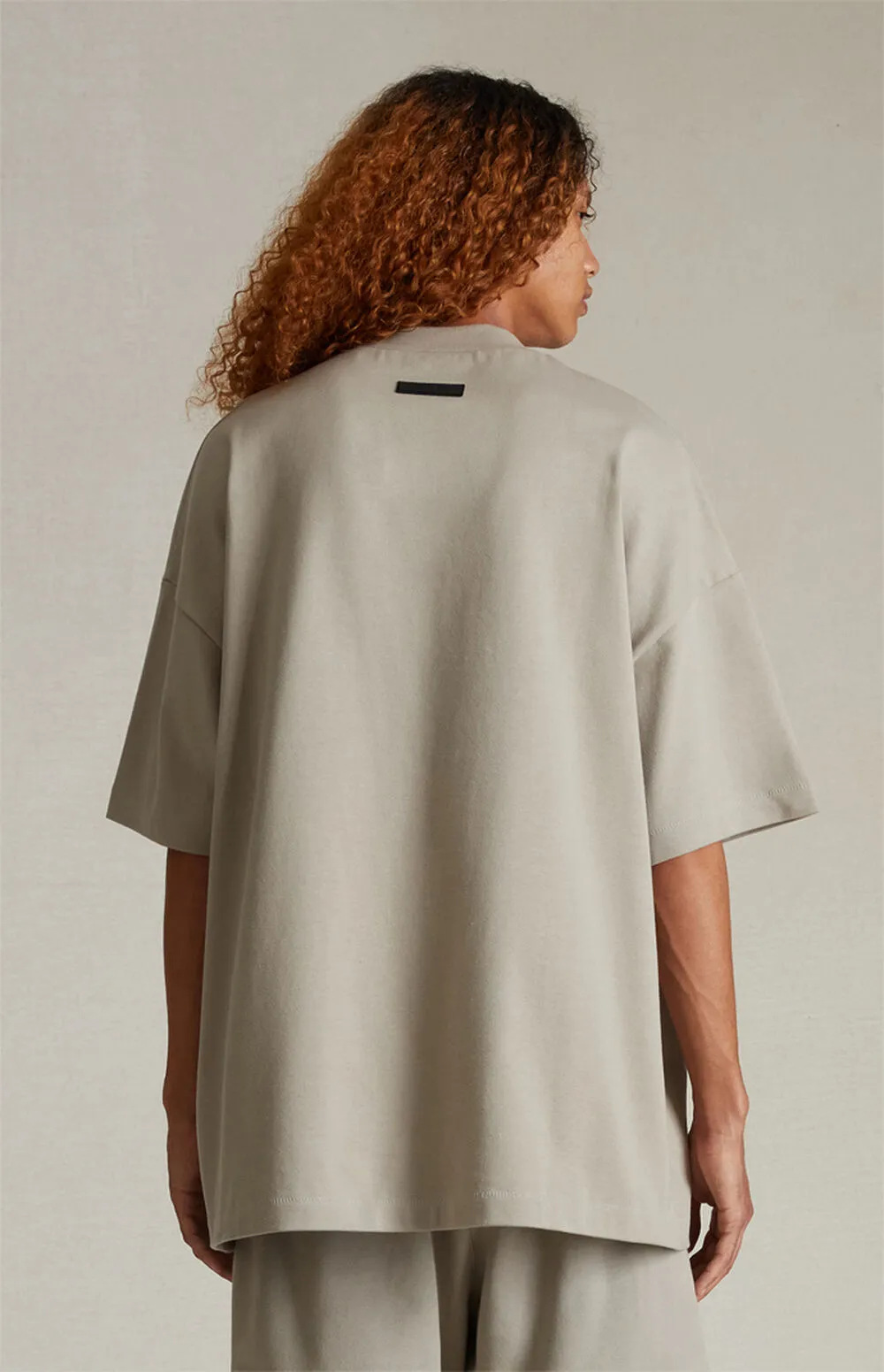 FEAR OF GOD  |Unisex Street Style Cotton Oversized Logo T-Shirts