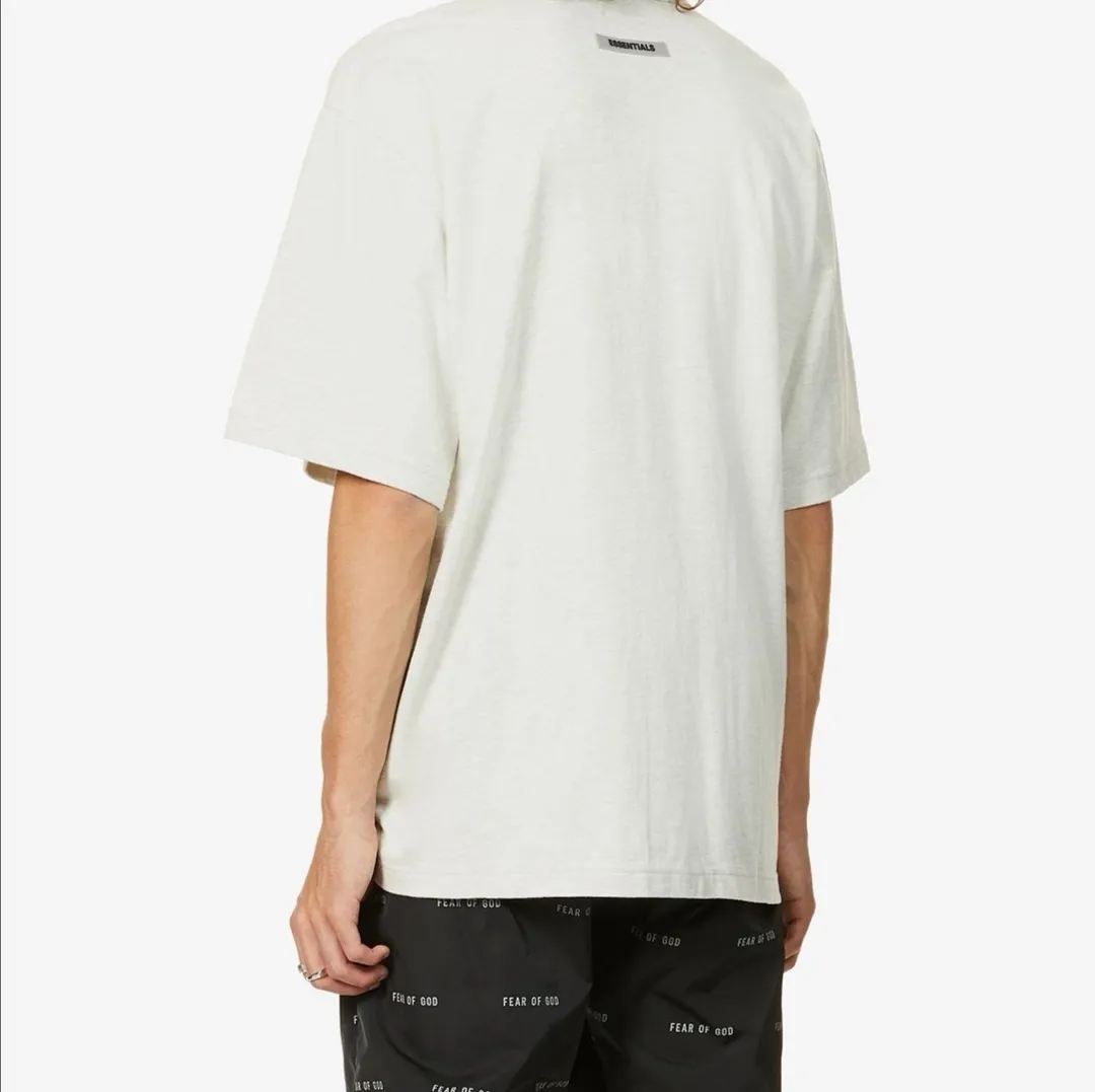 FEAR OF GOD  |Unisex Street Style Plain Cotton Short Sleeves Logo Polos