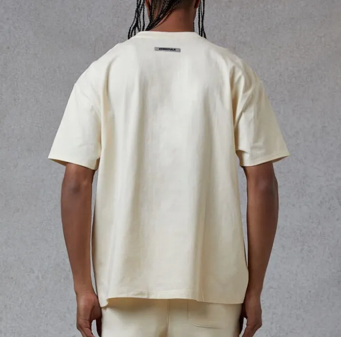 FEAR OF GOD  |Unisex Street Style Plain Cotton Short Sleeves Oversized