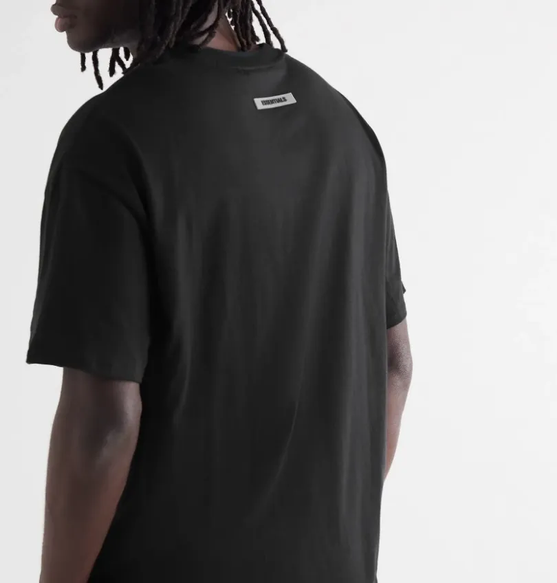 FEAR OF GOD  |Unisex Street Style Plain Cotton Short Sleeves Oversized