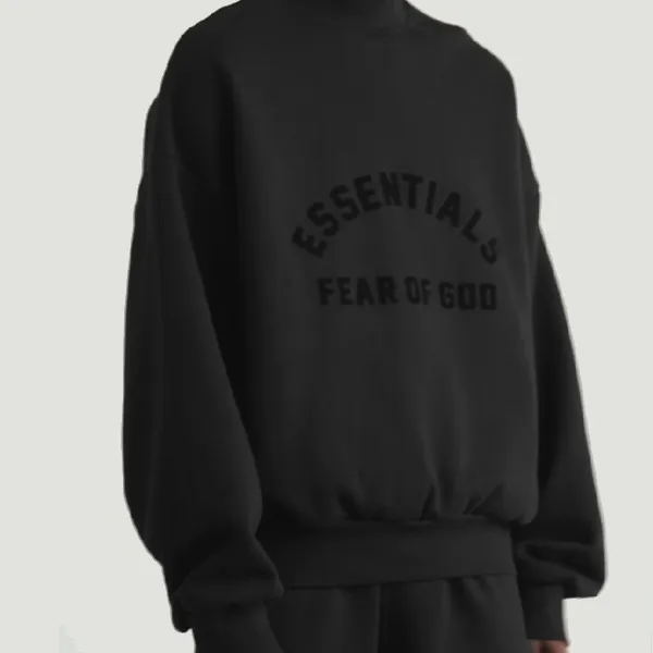 FEAR OF GOD  |Unisex Sweat Street Style Long Sleeves Plain Cotton Logo