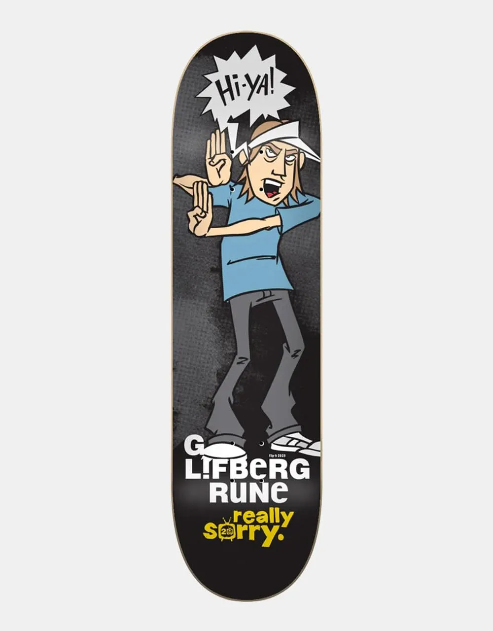 Flip Glifberg Really Sorry 20th Anniversary Skateboard Deck - 8.5