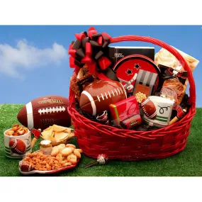 Football Fanatic Sports Gift Basket