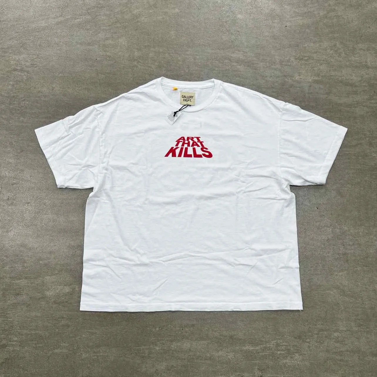 Gallery DEPT. T-Shirt ART THAT KILLS White New Size L