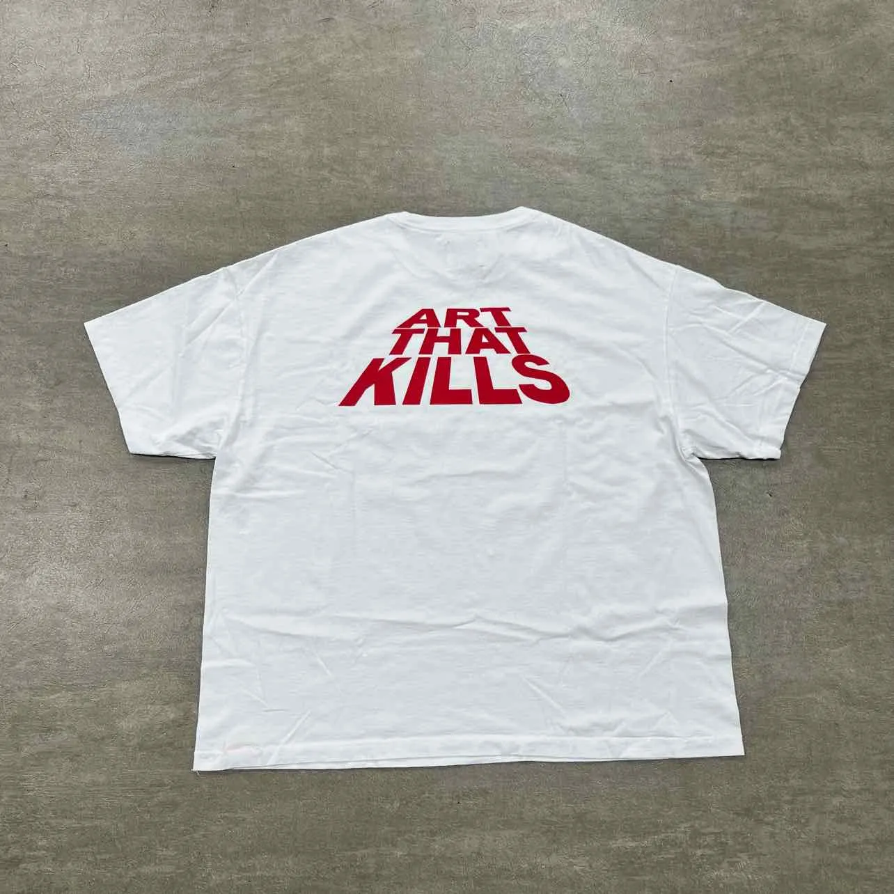 Gallery DEPT. T-Shirt ART THAT KILLS White New Size L