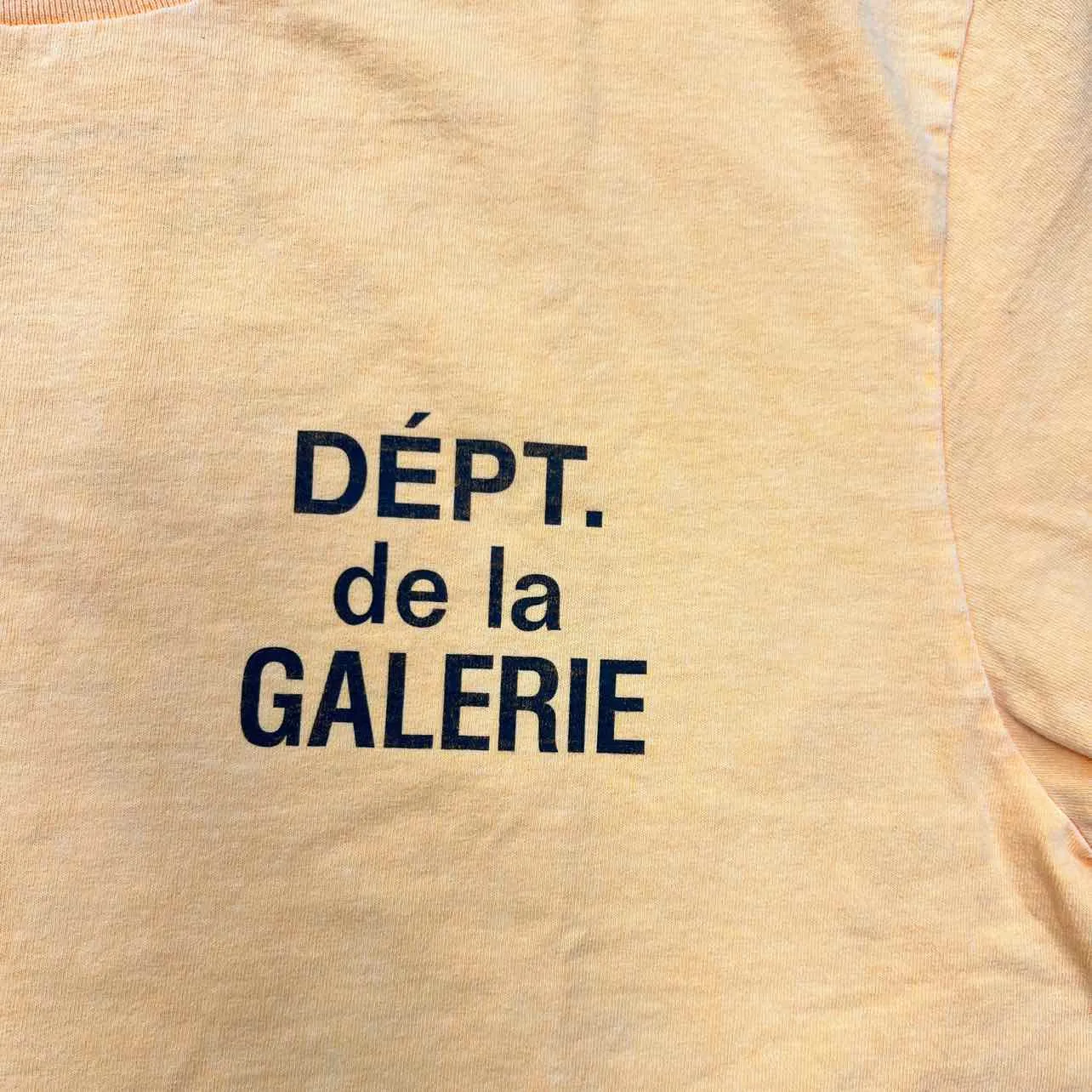 Gallery DEPT. T-Shirt SOUVENIR Orange New Size S