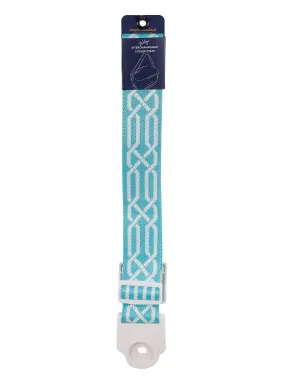 Geo Blues Cooler Strap