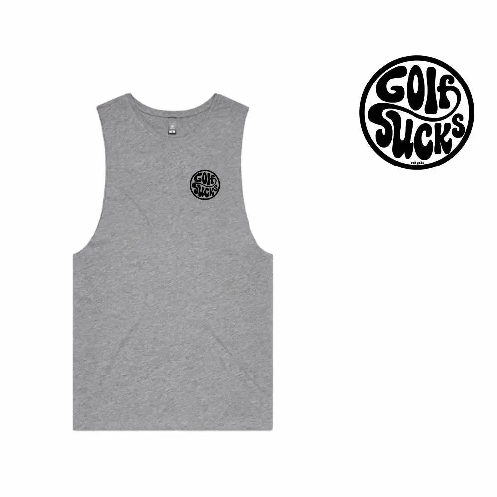 Golf Sucks Retro Tank