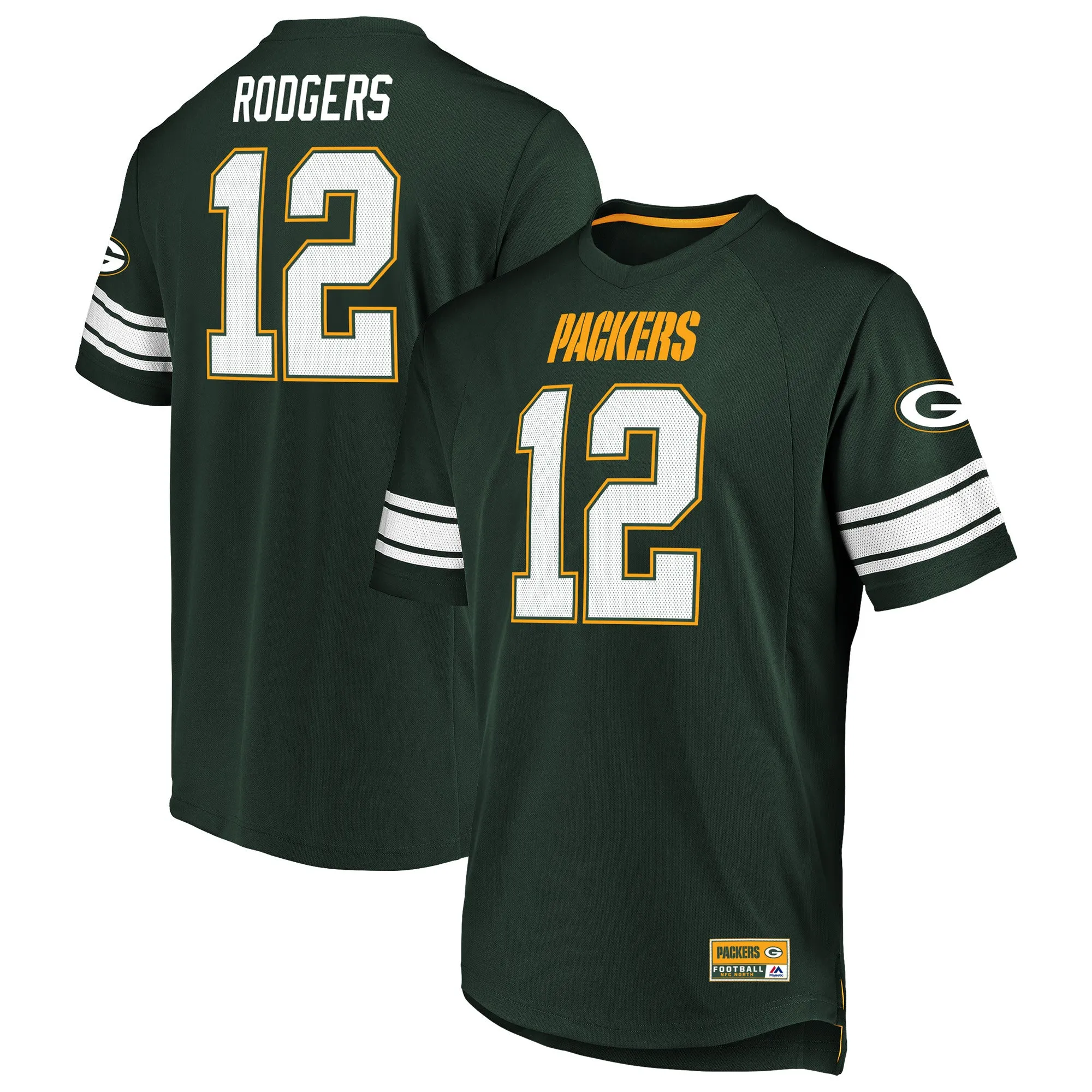 Green Bay Packers Aaron Rodgers Hashmark 3 Shirt