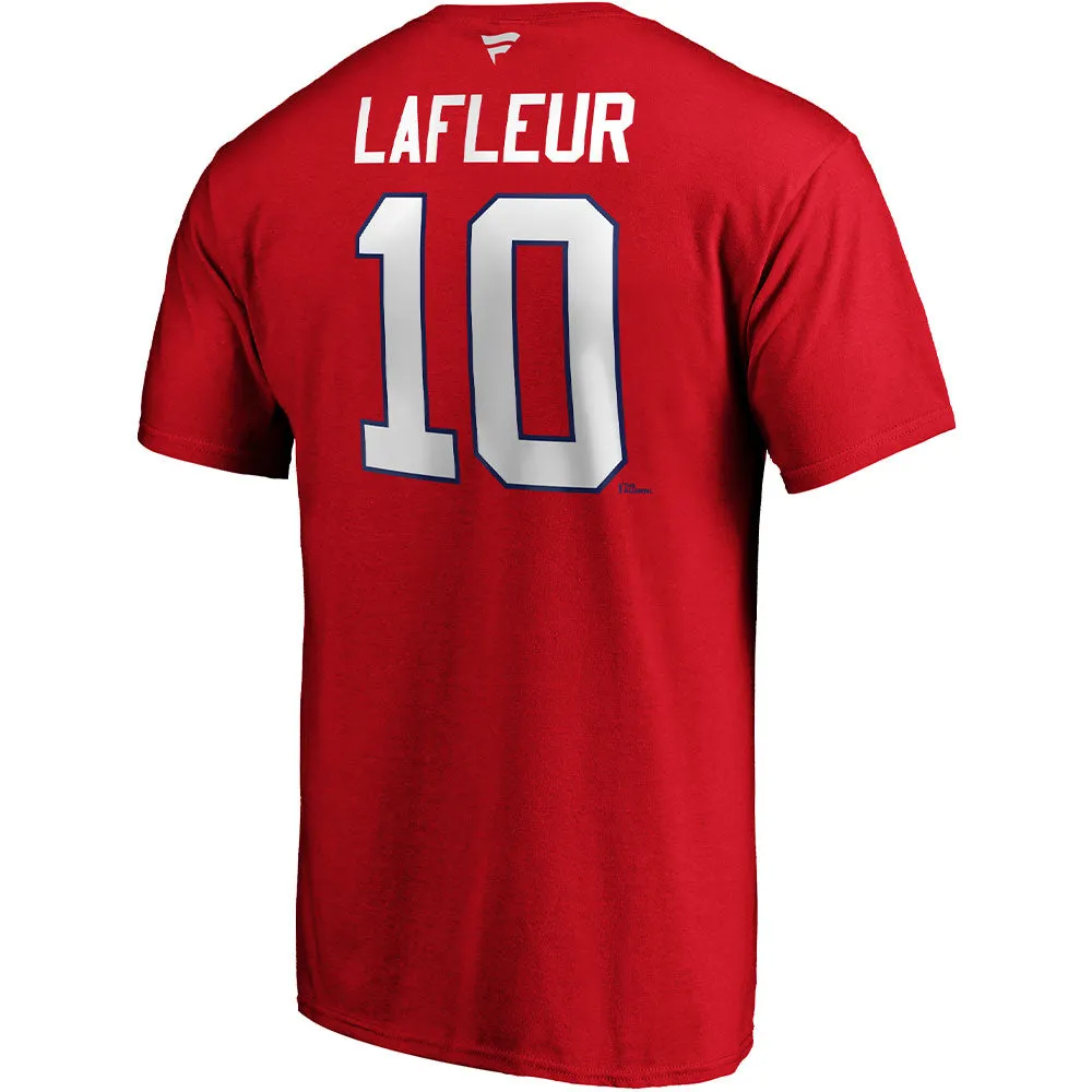 GUY LAFLEAUR MONTREAL CANADIENS FANATICS ADULT HERITAGE T SHIRT