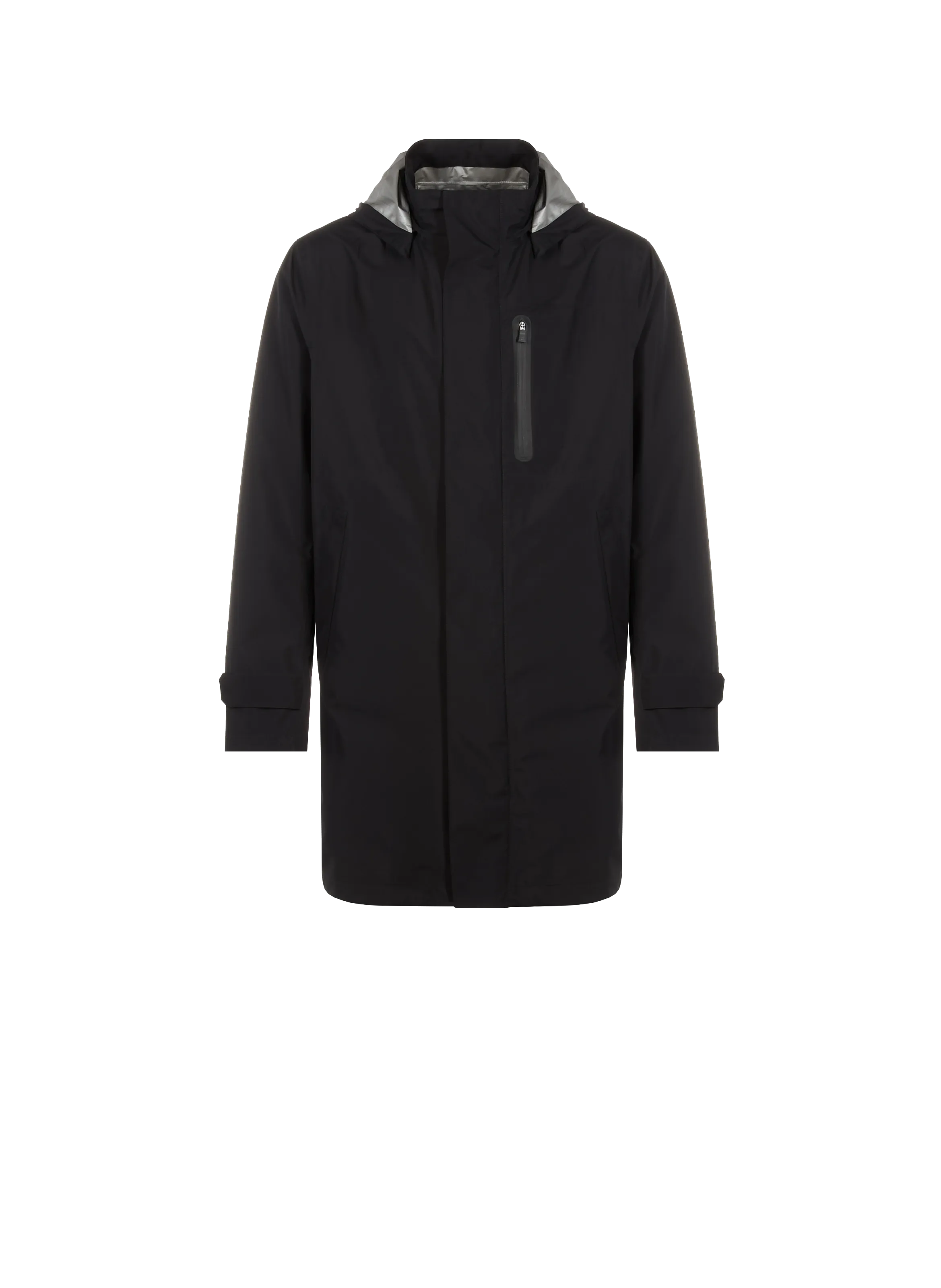 HERNO  Waterproof Long Jacket - Black