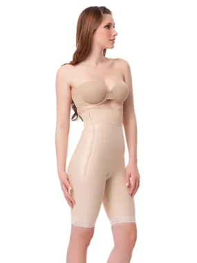 High Waisted Abdominal Girdle - Mid-Thigh