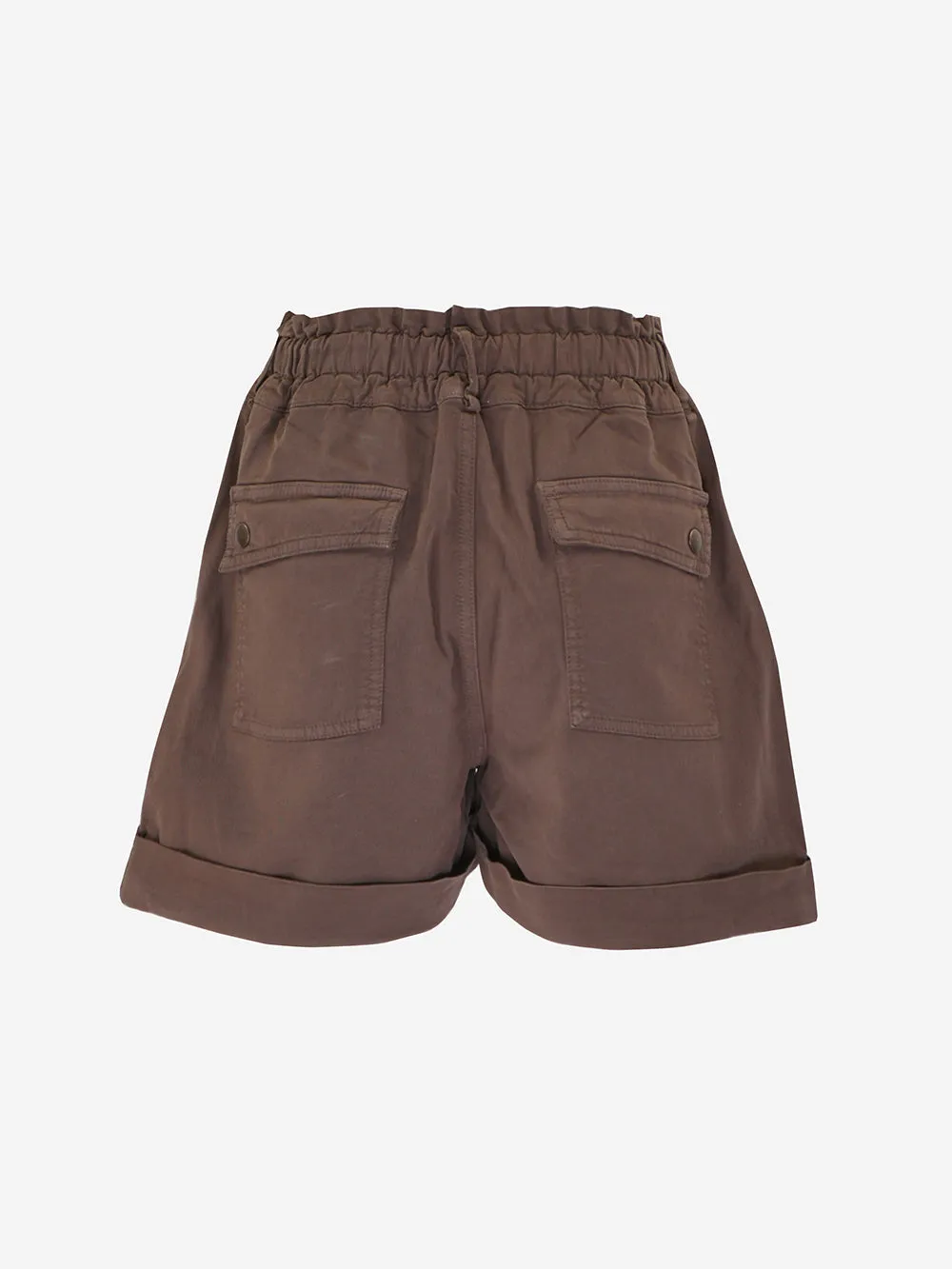 Hod paris - Short in cotone con bottoni a vista ed elastico in vita modello Bandit