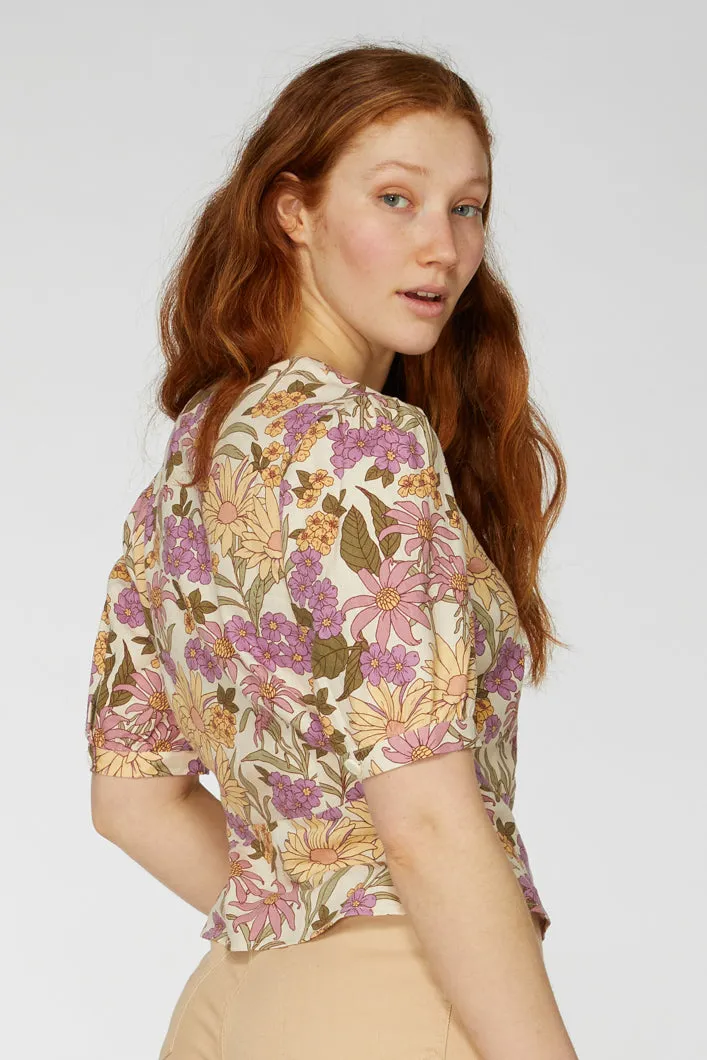 Honey Floral Blouse