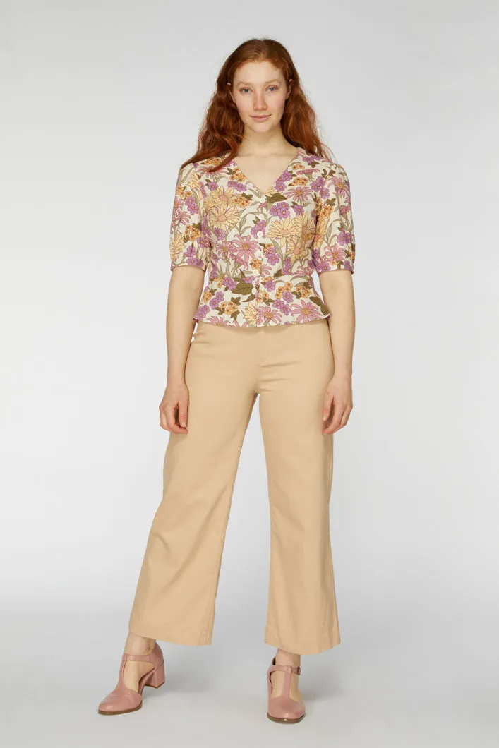 Honey Floral Blouse