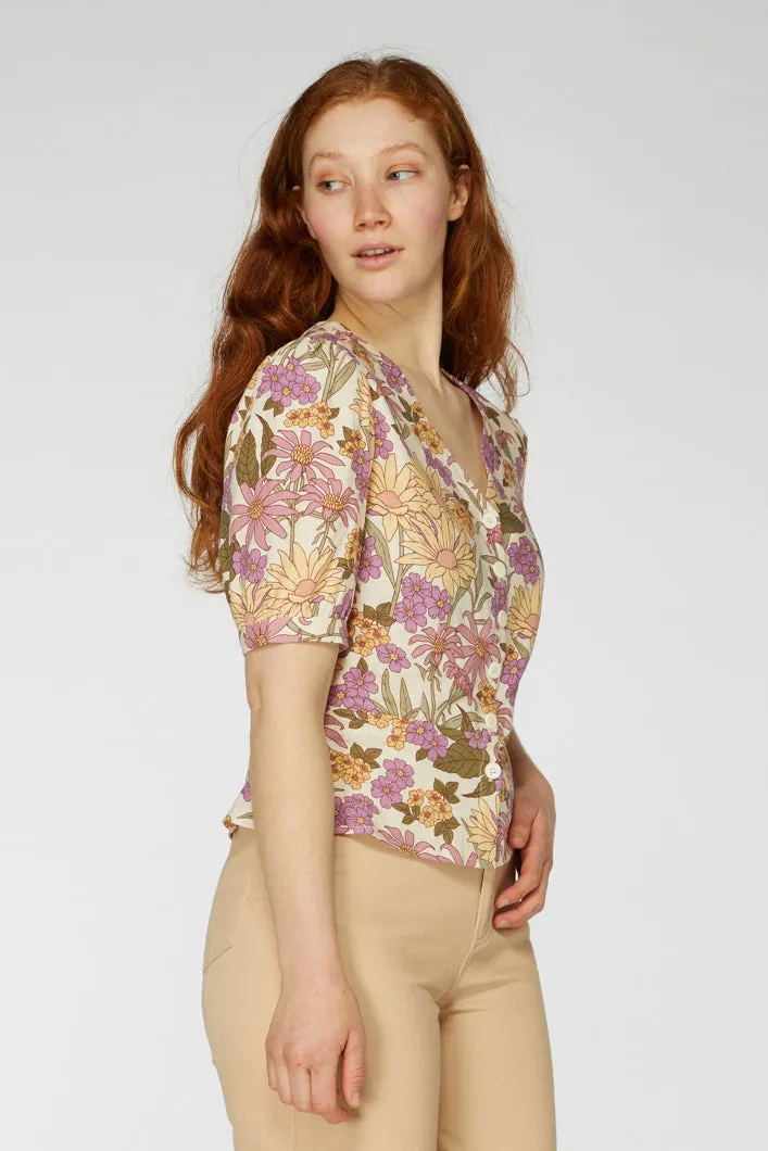 Honey Floral Blouse