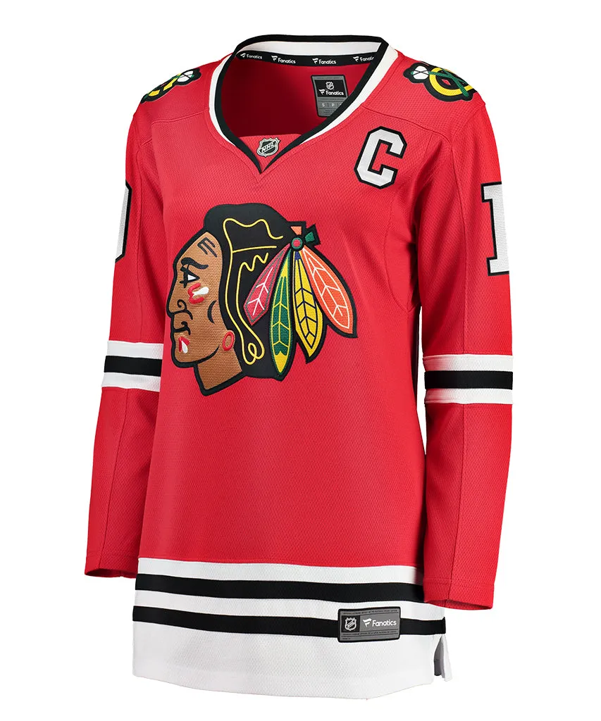 JONATHAN TOEWS CHICAGO BLACKHAWKS FANATICS WOMEN'S BREAKAWAY JERSEY