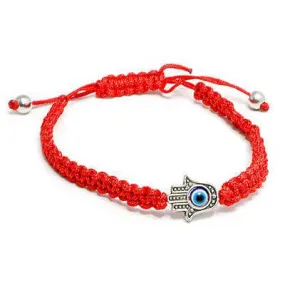 Kabbalah Blessed Red String Hamsa Wrist Bracelet Evil Eye Charm From The Holy Land