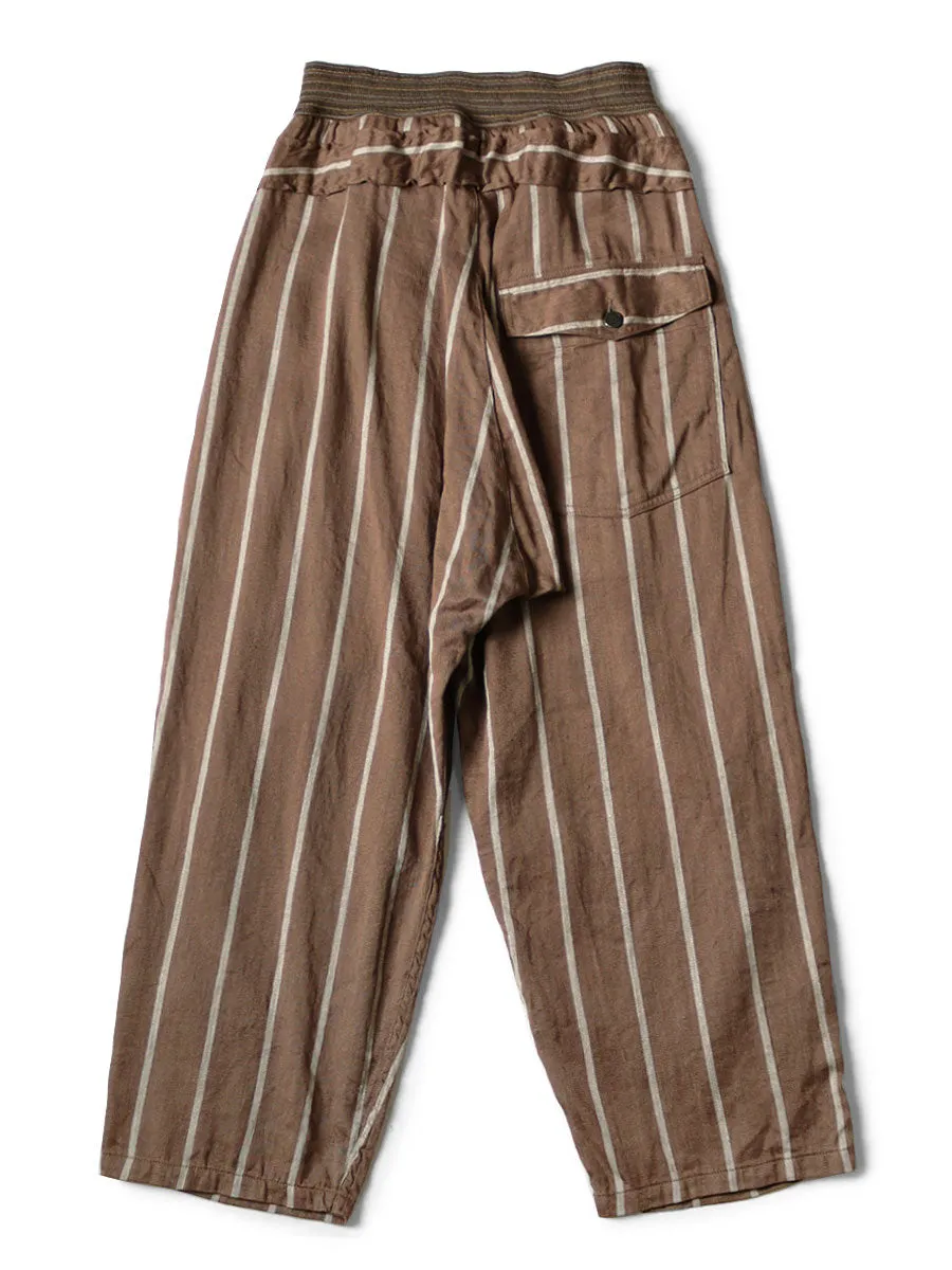 Kapital Linen Phillies Stripe Aviator Suit Cut Pants