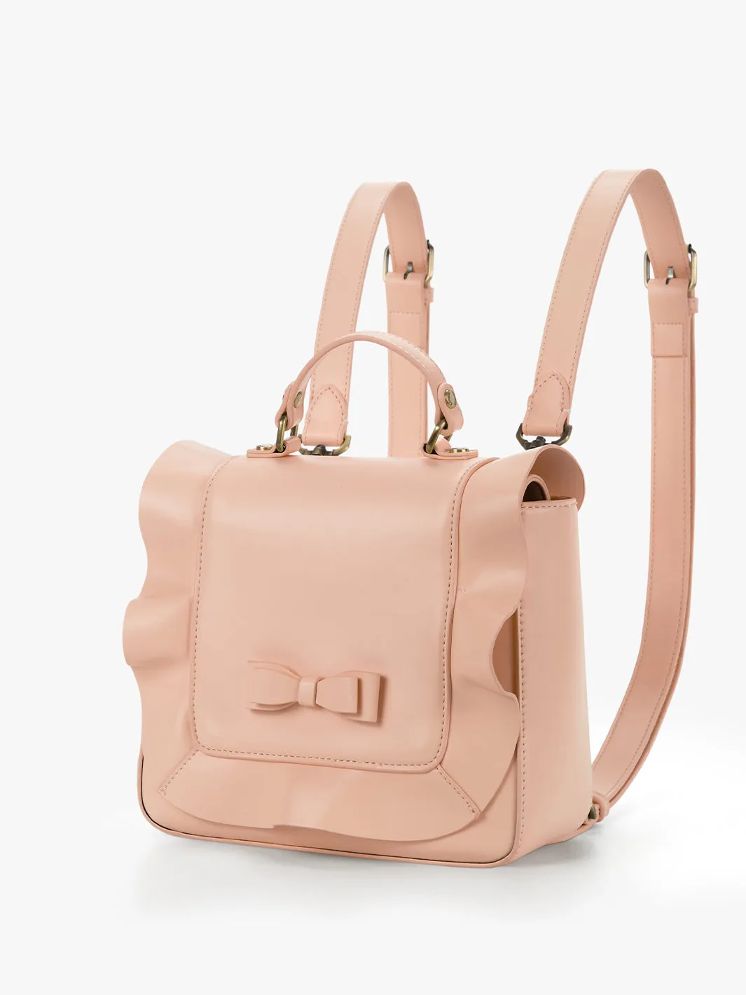 Lily Vintage Vegan Mini Backpack