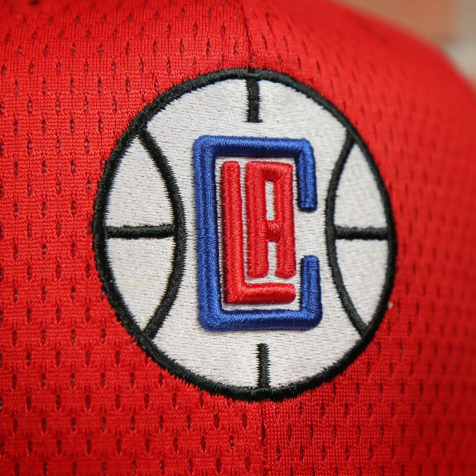 Los Angeles Clippers Red Mesh Jersey Snapback Hat