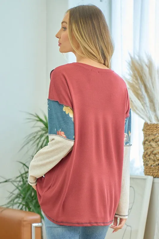 Lunas Color Block Longsleeve