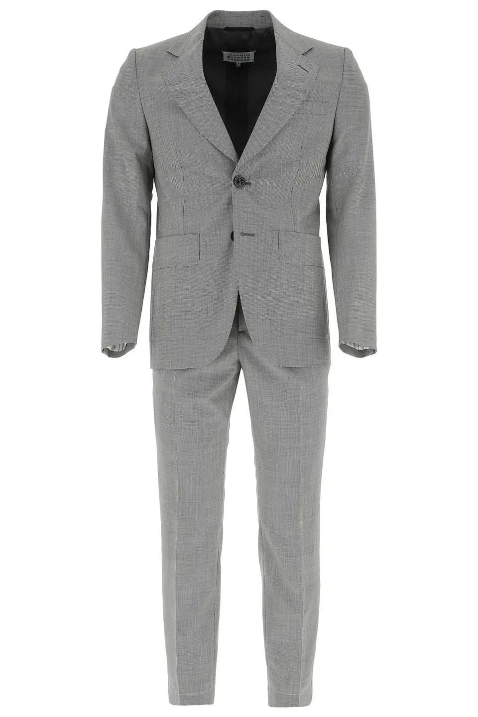 Maison Margiela Houndstooth Single-Breasted Two-Piece Suit