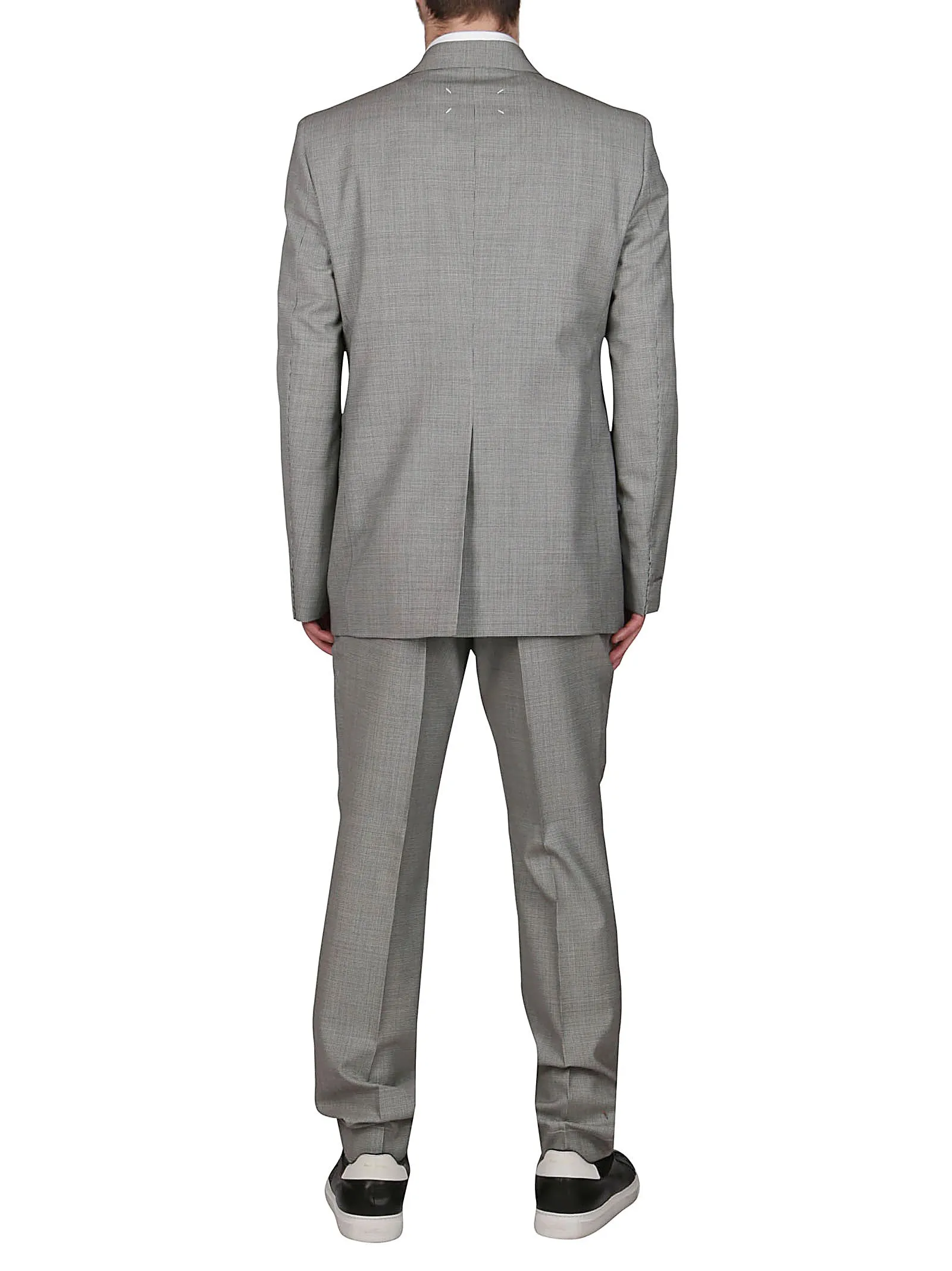 Maison Margiela Houndstooth Single-Breasted Two-Piece Suit