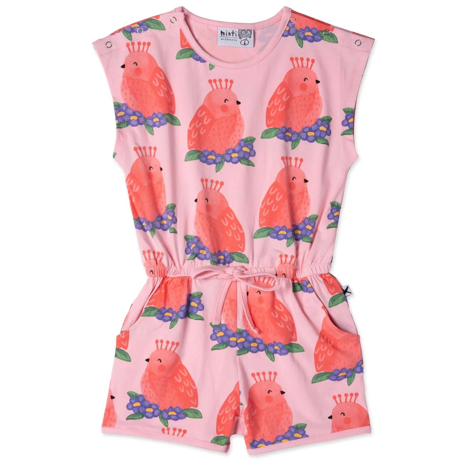 Minti Happy Birds Playsuit