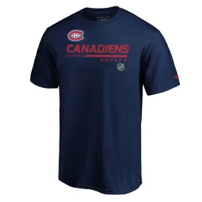 MONTREAL CANADIENS FANATICS MEN'S AUTHENTIC PRO LOCKER ROOM SPEED T SHIRT