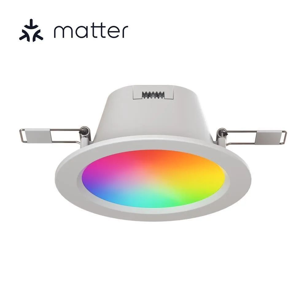 Nanoleaf Essentials Colour Smart LED Downlight (Matter Compatible)