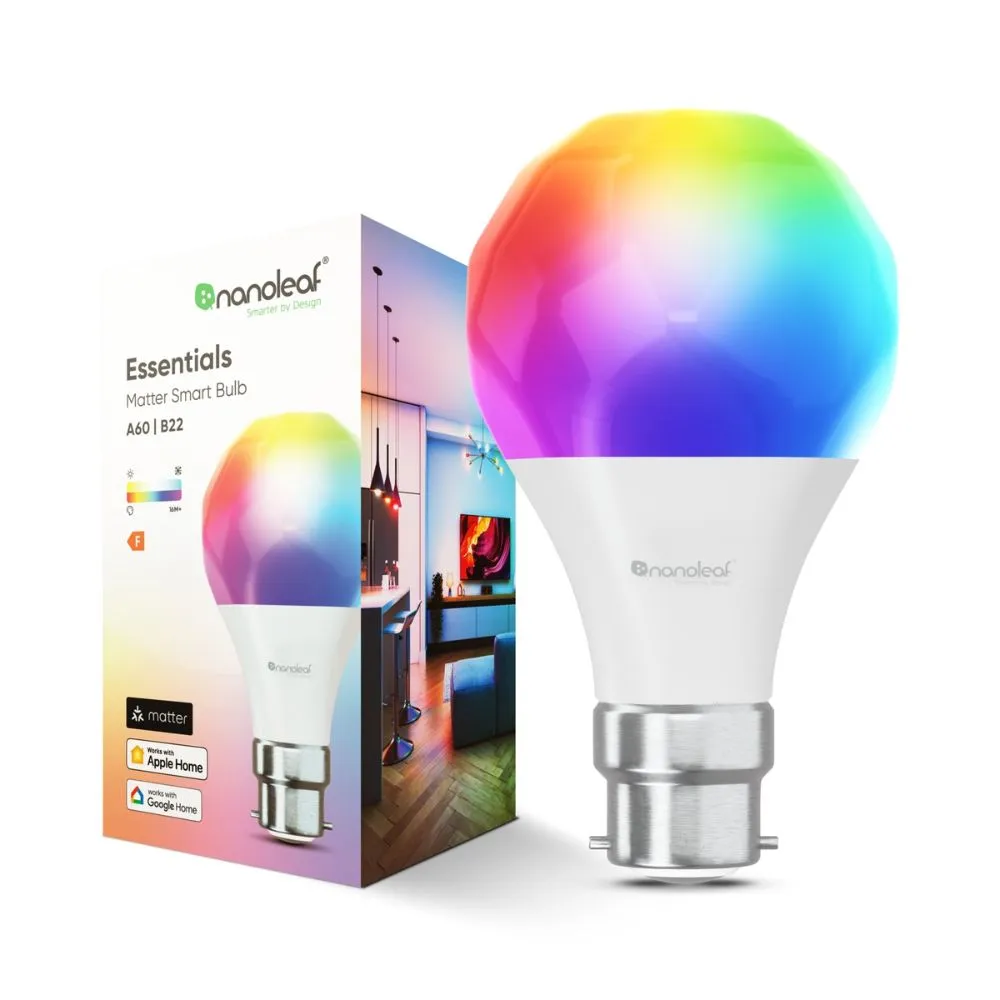 Nanoleaf Essentials Smart Bulb B22  (Matter Compatible)