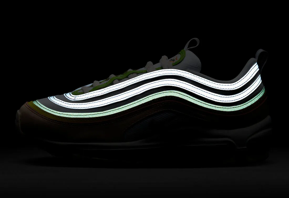 Nike Air Max 97 Feel Love White Pearl Pink Action Green Black FD0870-100