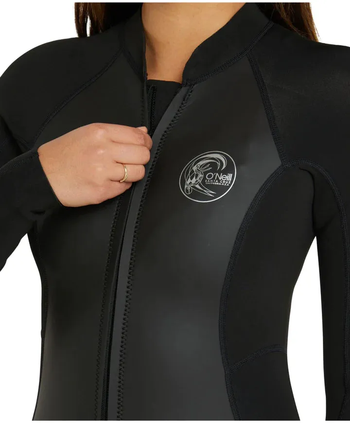 O'Neill Cruise FZ LS Cheeky Spring 2mm Wetsuit