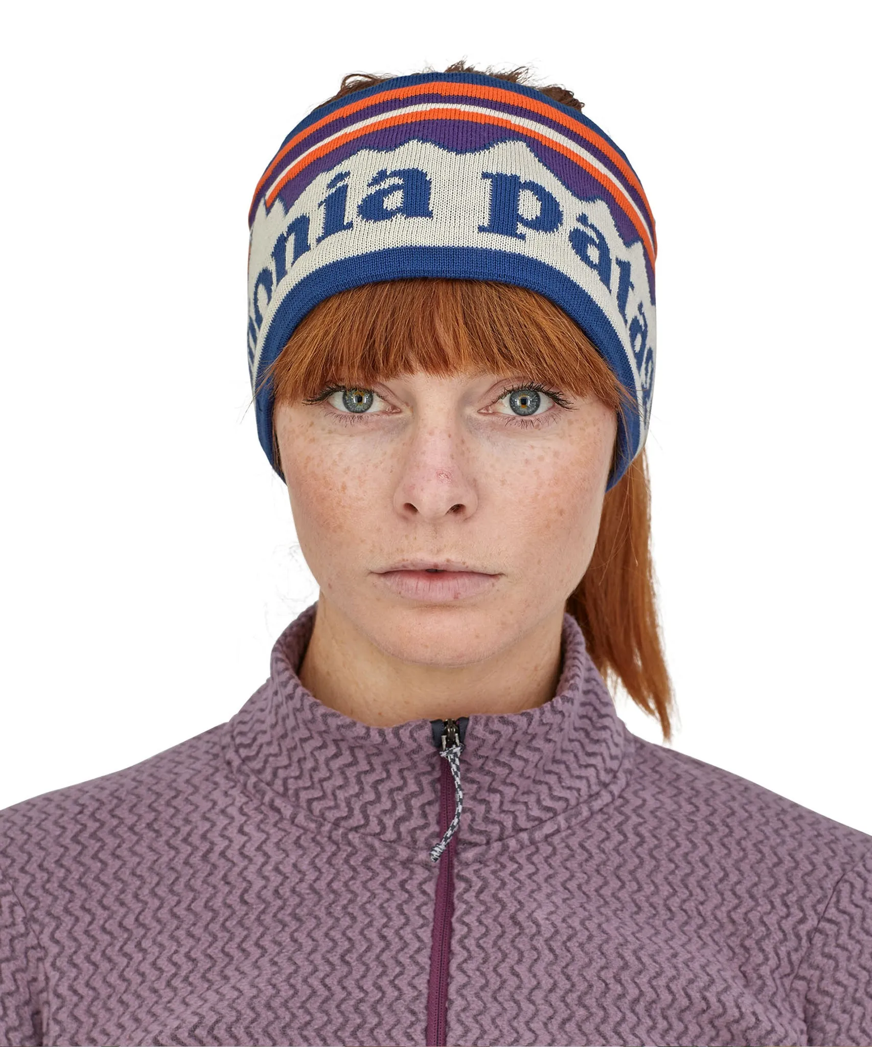 Patagonia Adult Powder Town Headband - Birch White