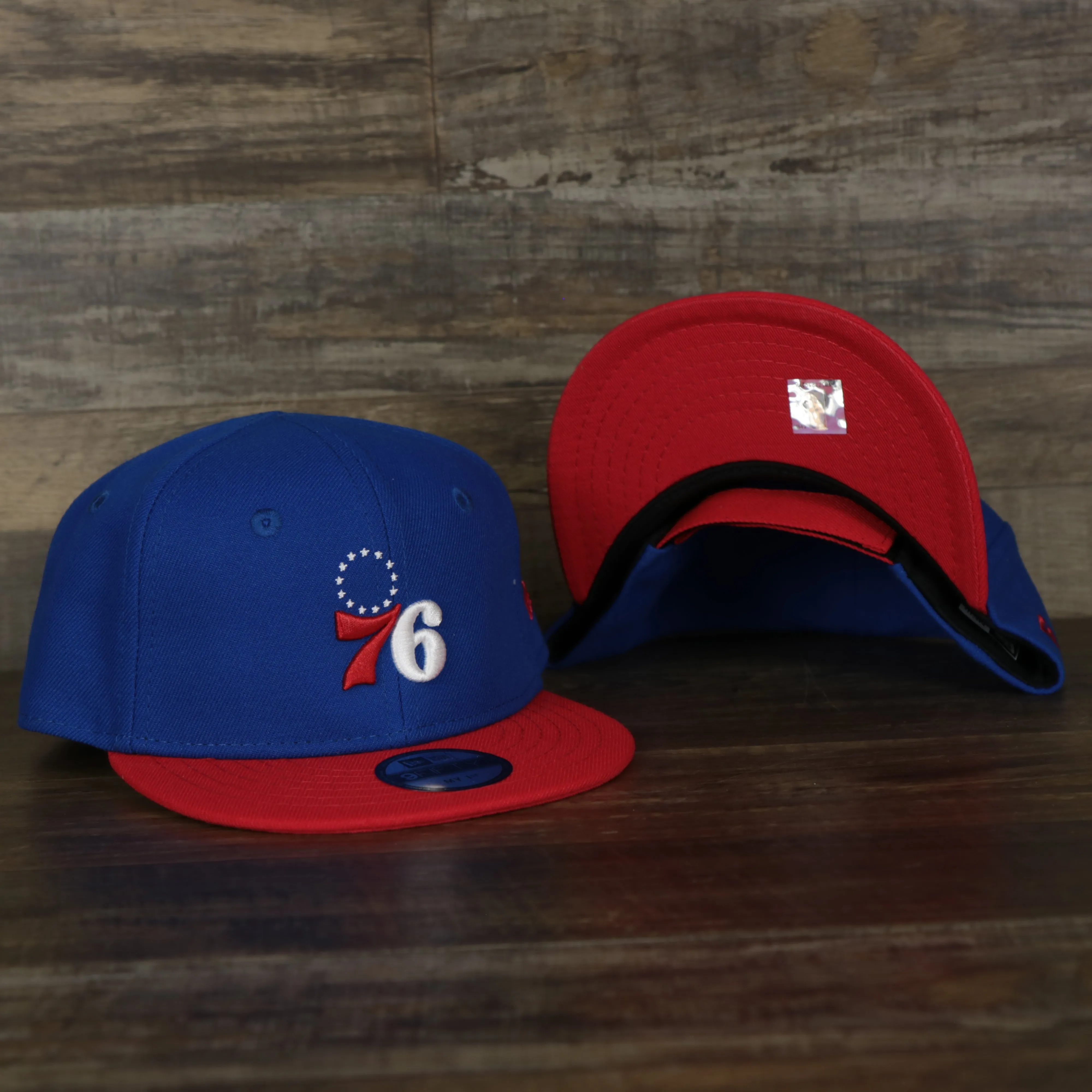 Philadelphia 76ers My 1st 9Fifty Snapback | Infant | Blue/Red