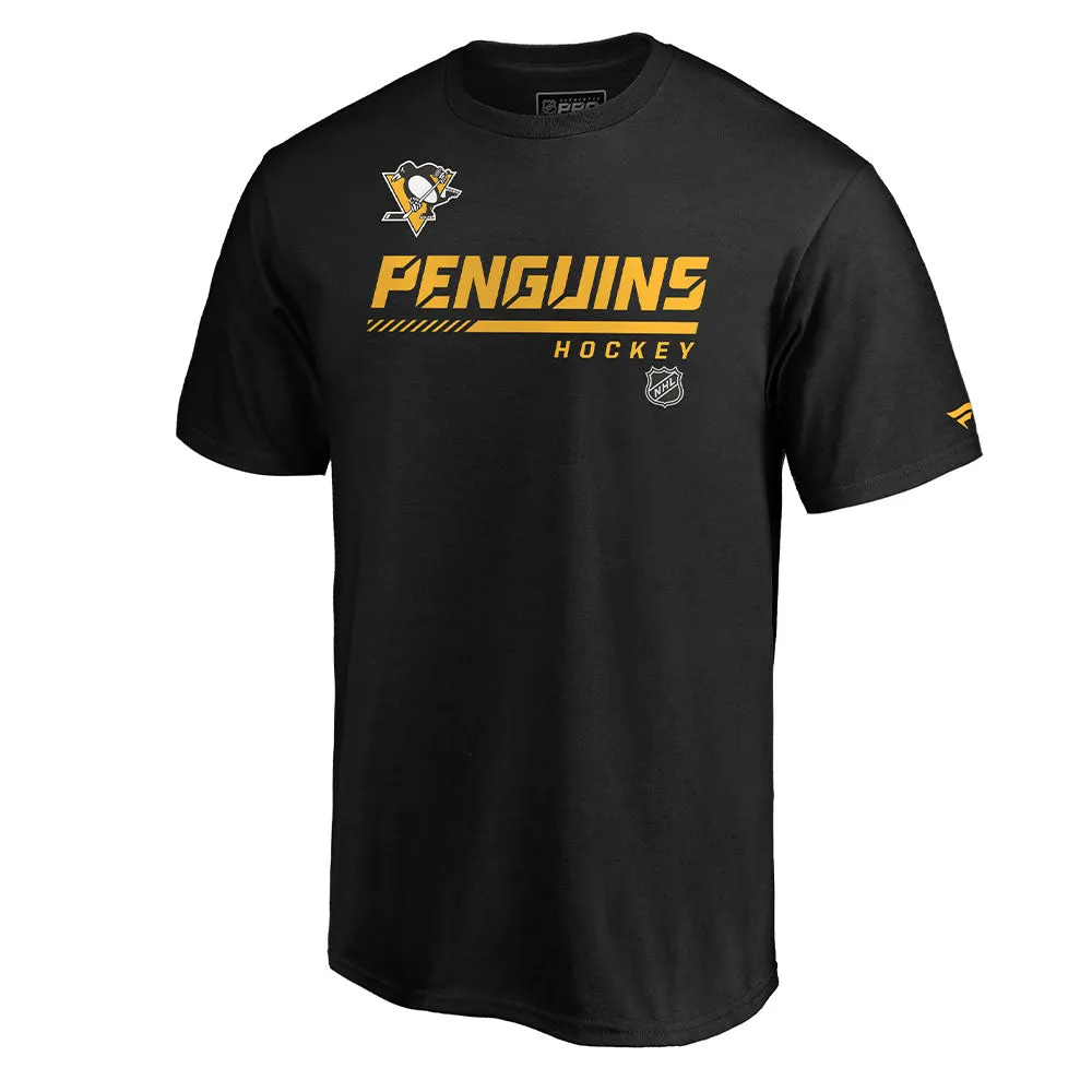 PITTSBURGH PENGUINS FANATICS MEN'S AUTHENTIC PRO LOCKER ROOM SPEED T SHIRT