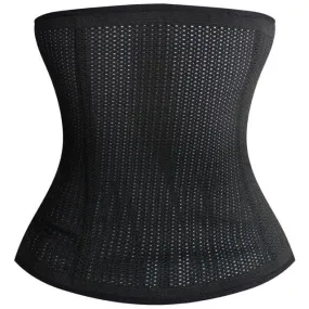 Plus Size S-3XL Wasit Shapers Latex Rubber Waist Trainer Women High Waist Cincher Corset Slim Abdominal Belt Body Shaper #1130 S