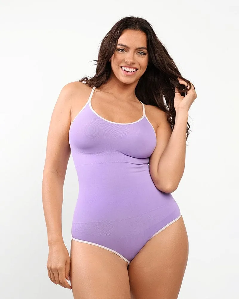 PowerConceal Mixed Color Racerback Bodysuit