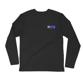 RAD FLAME 2.0 OVERSIZED LONG SLEEVE TEE - BLACK/ HEAVY METAL