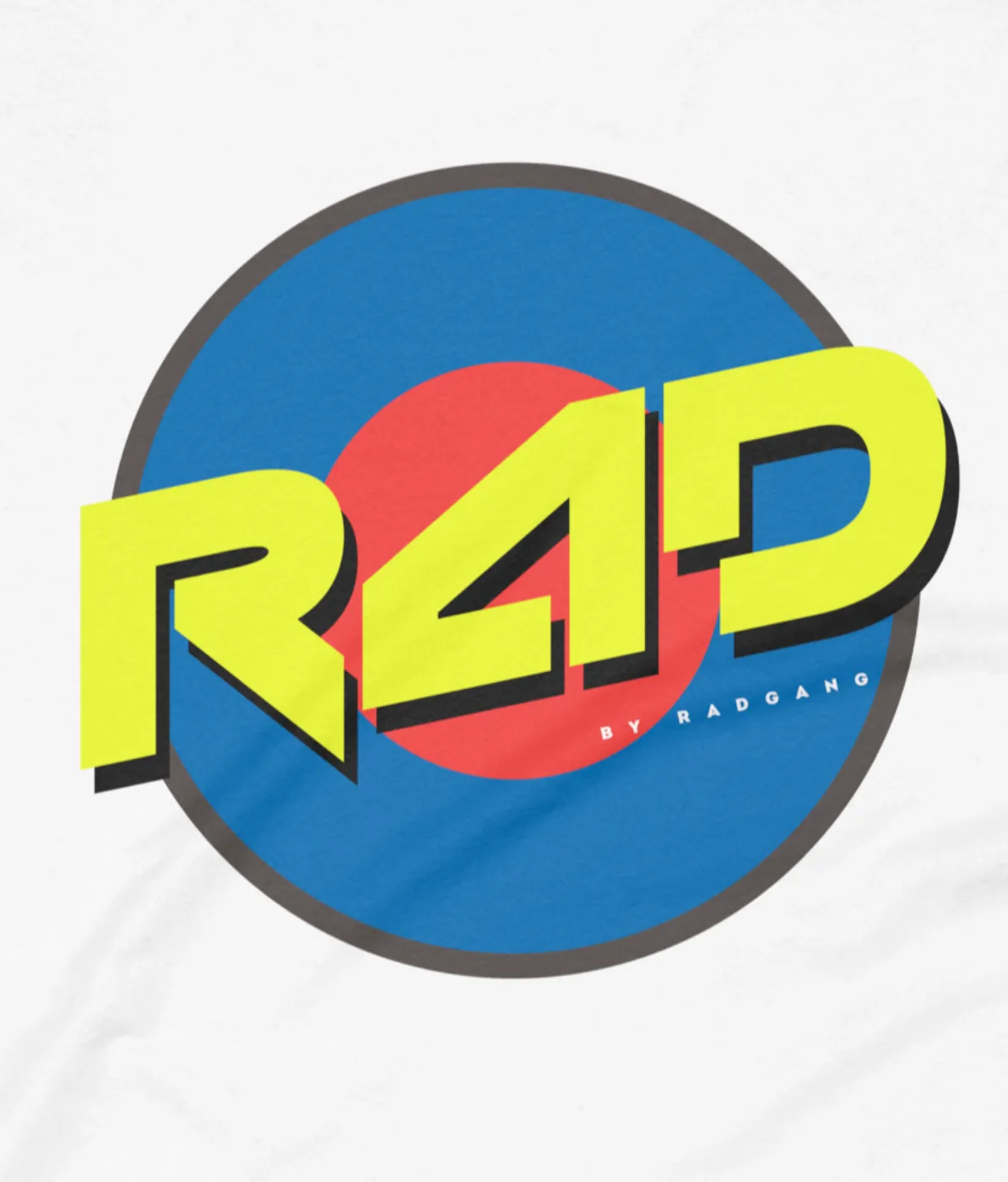 RAD TARGET LONG SLEEVE TEE - WHITE