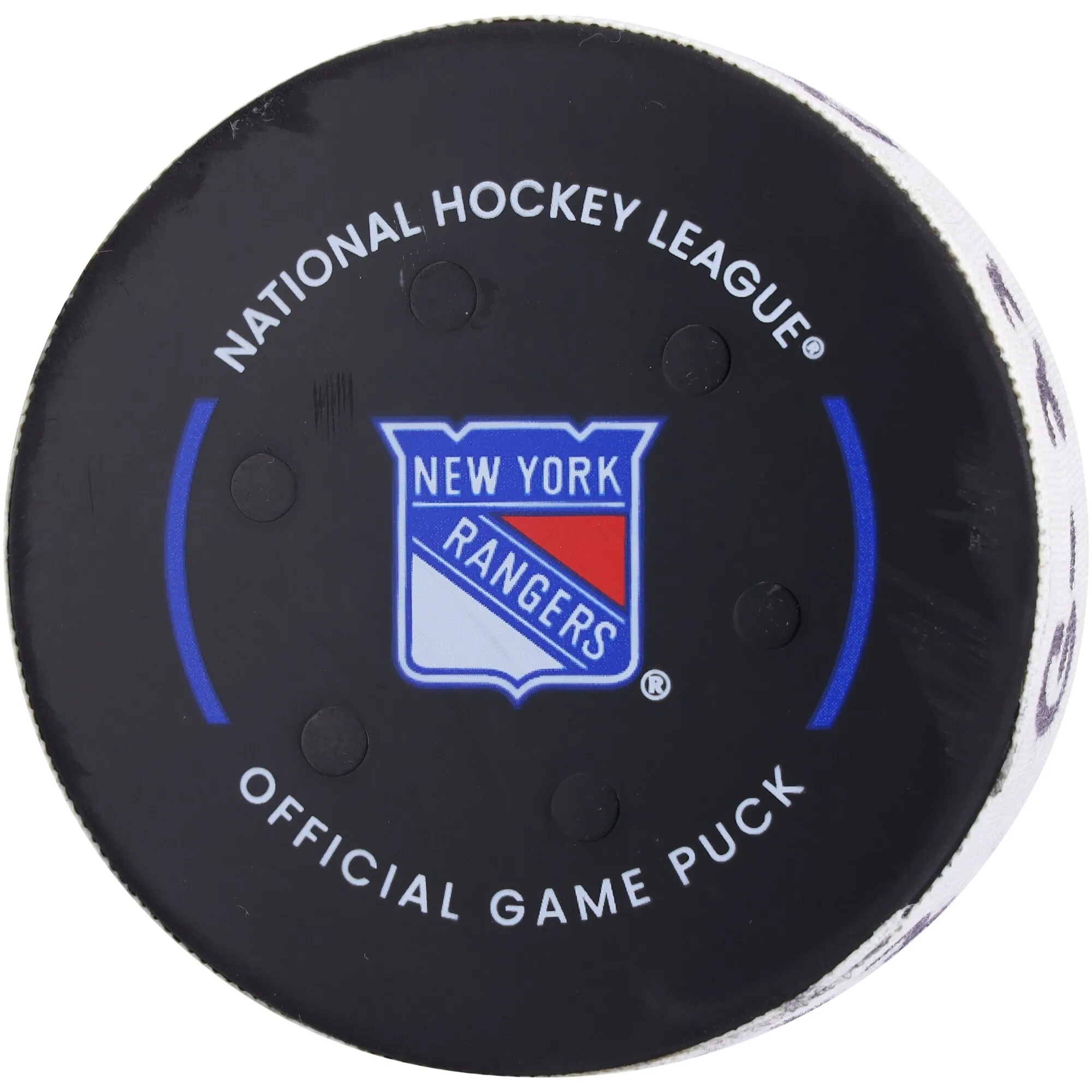 Rasmus Dahlin Buffalo Sabres Fanatics Authentic Game-Used Goal Puck vs. New York Rangers on December 23, 2023