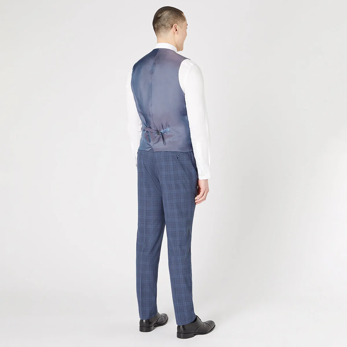 Remus - Lucian Slim 3 Piece Suit in Blue