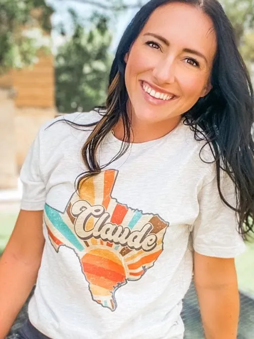 Retro Claude Texas Tee